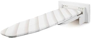 Wall Mounted Iron Board with Heat Resistant Cover