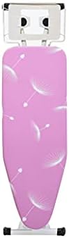 Adjustable Height Foldable Ironing Board with Heat Resistant Parking Zone