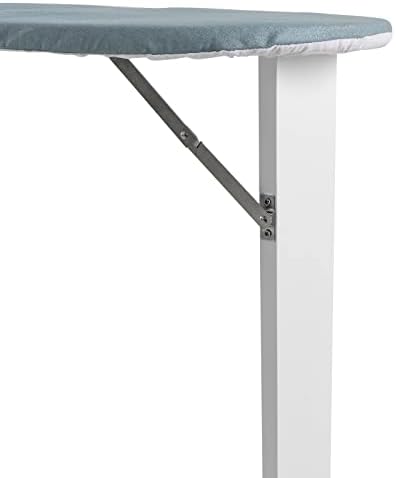 Silencear Wall-Mounted Ironing Board Cabinet with Mirror White