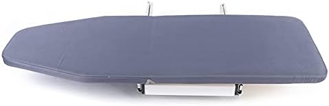 Retractable Folding Ironing Board with 180 Degree Rotation Gray