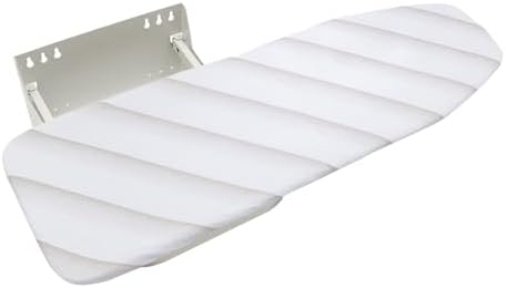 Foldable Wall Mounted Ironing Board with Rack