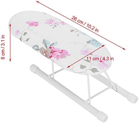 Cocoarm Small Ironing Board with Foldable Design and Flower Pattern 1