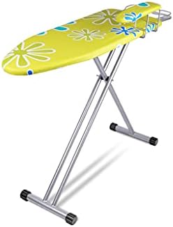 Large Foldable Adjustable Ironing Board with Storage Shelf and Heat Resistant Zone