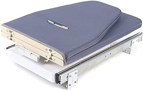 Retractable Folding Ironing Board with 180 Degree Rotation Gray