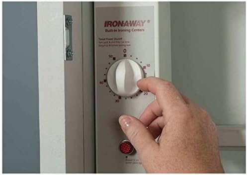 Iron-A-Way E-46-L Ironing Center with Light and Timer
