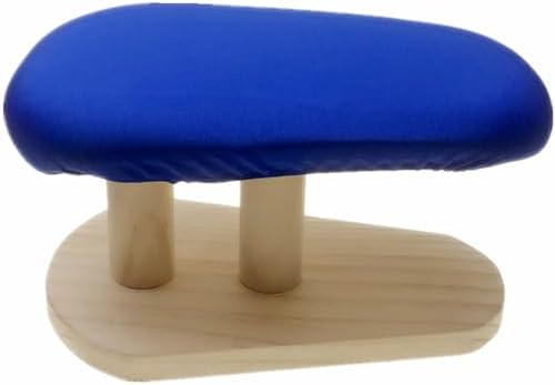 Mini Wooden Ironing Board with Padded Sleeve for Small Table
