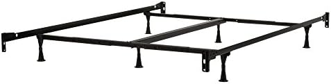 Dream Solutions USA Spinal Plush Queen Mattress Set with Metal Frame