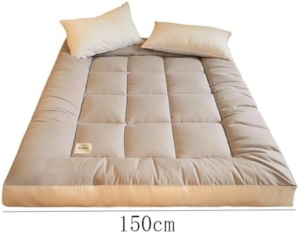 Thick Roll-up Japanese Futon Mattress for Travel and Home Use