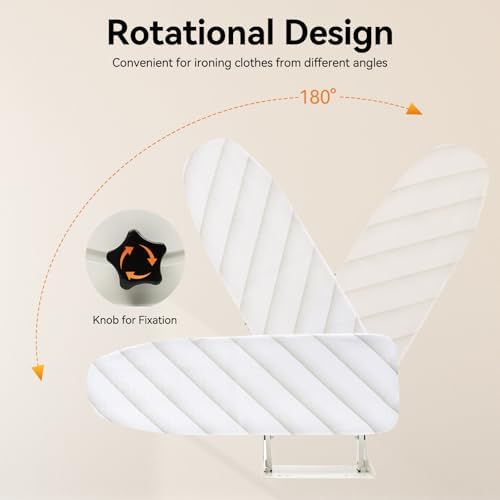 Wall Mounted Ironing Board with Heat Resistant Cover