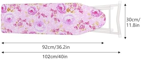 Adjustable Height Ironing Board with Folding Legs