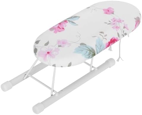Saskate Mini Foldable Ironing Board with Flower Pattern