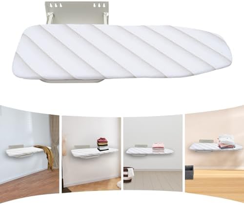 Large Size White Foldable Ironing Board with Silk Cotton Cover
