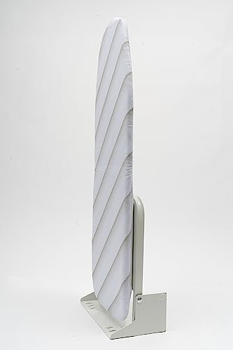 Wall-Mounted Ironing Board with Fold Lock System