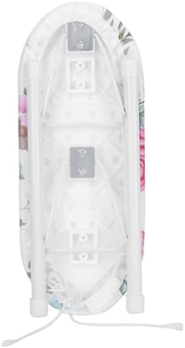Saskate Mini Foldable Ironing Board with Flower Pattern