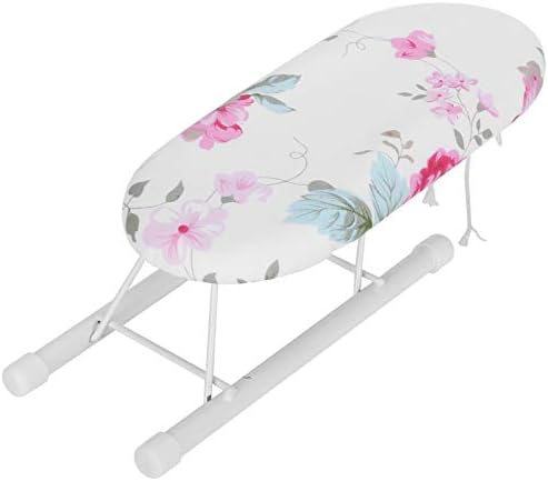 Portable Mini Ironing Board with Flower Pattern