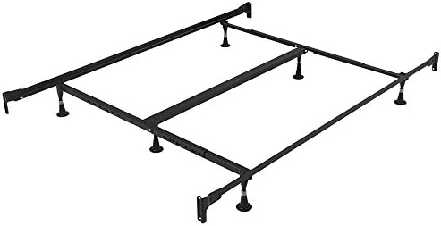 Dream Solutions USA Spinal Plush Queen Mattress Set with Metal Frame