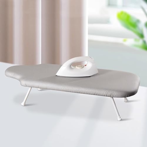 Tabletop Mini Ironing Board with Foldable Legs