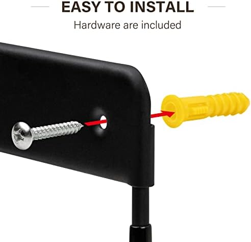 Alpinista Ironing Board Wall Mount Hanger - Black