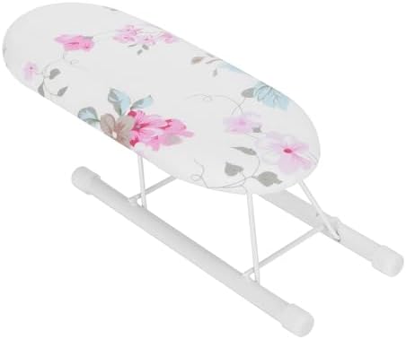 Saskate Mini Foldable Ironing Board with Flower Pattern