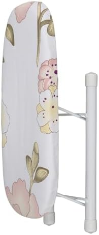 Folding Portable Ironing Board with Removable Washable Cover