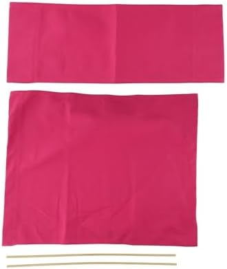 Replacement Canvas Slipcovers for Directors Chairs 4 Piece Set Rose Red