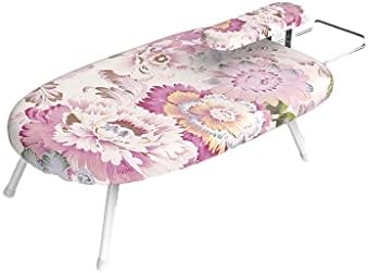 Ironing Board with Detachable Hot Sleeve and Retractable Bucket