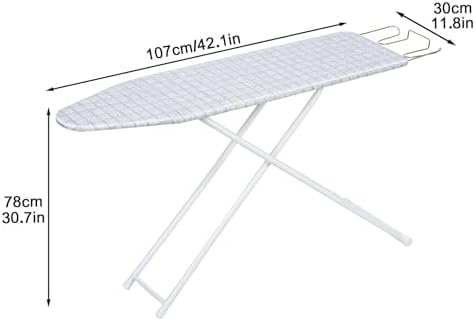 Ironing Board with Adjustable Height and Folding Legs
