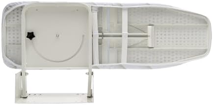 Foldable Wall Mounted Ironing Board with Rack