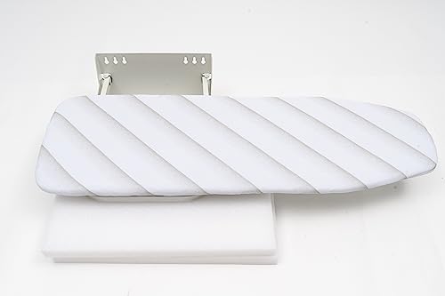 Wall-Mounted Ironing Board with Fold Lock System