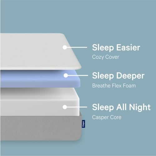 Casper Sleep Element Medium Firm Twin XL Mattress with 100 Night Trial