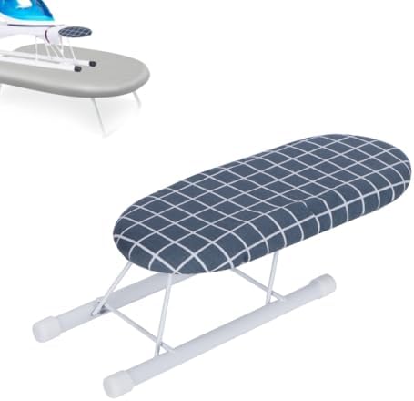 Mini Ironing Board with Foldable Cover for Home and Travel Use