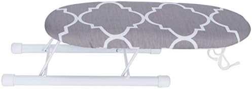 Folding Ironing Board with Removable Cover for Home and Travel