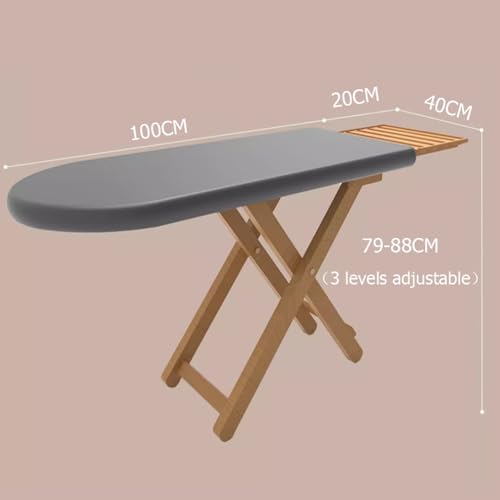 PA-DABAOO Ironing Board with Detachable Iron Rest