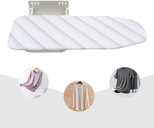 Wall Mounted Ironing Board Foldable with Heat Insulation
