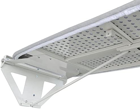 Wall-Mounted Ironing Board with 160 Swivel and Wire Holder