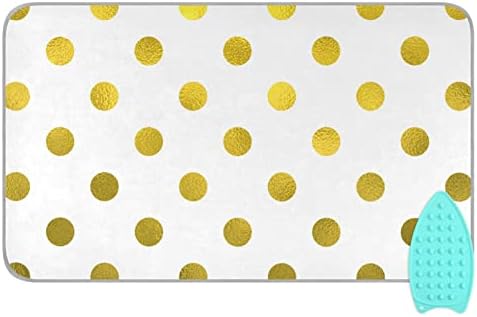 Susiyo Ironing Mat with Gold Polka Dots