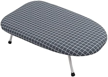 AUNMAS Foldable Mini Ironing Board Classic Blue Plaid
