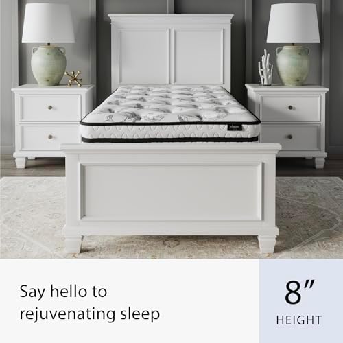 Signature Design by Ashley Twin Chime 8 Inch Medium Firm Mattress