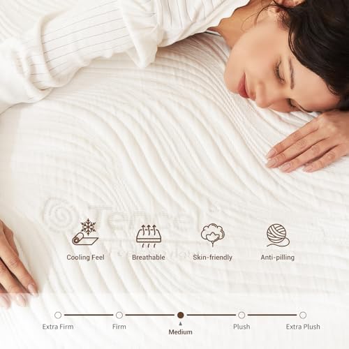 Owllight King 12inch Mattress with Cooling Gel and Bamboo Charcoal
