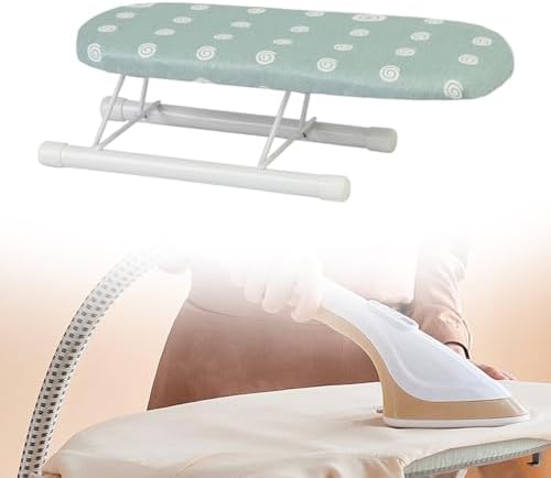 Generic Portable Folding Ironing Board for Garments - Lightweight Tabletop Ironing Solution