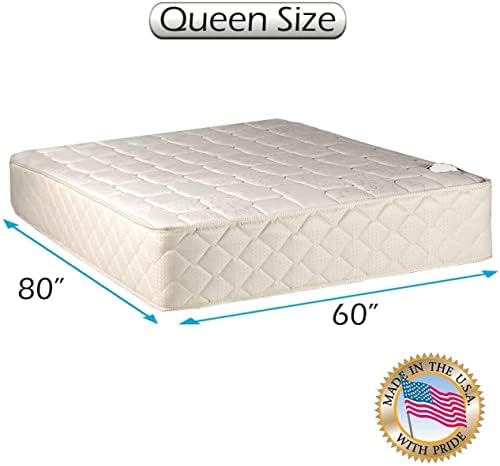 DS Solutions USA Grandeur Deluxe Queen Mattress with Cover Protector