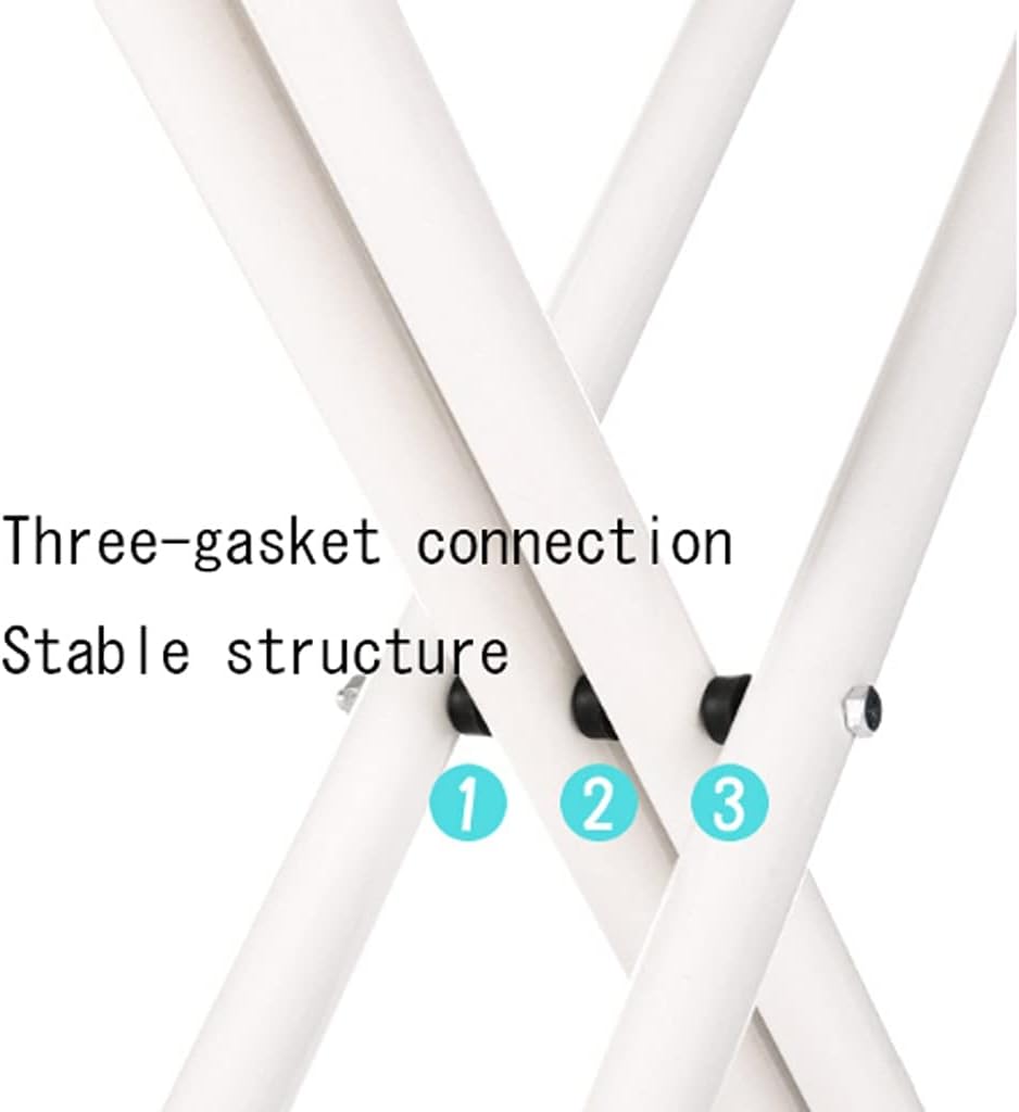 Foldable Ironing Board with 4-Tube Bracket 90cm Large Ironing Shelf Adjustable Height