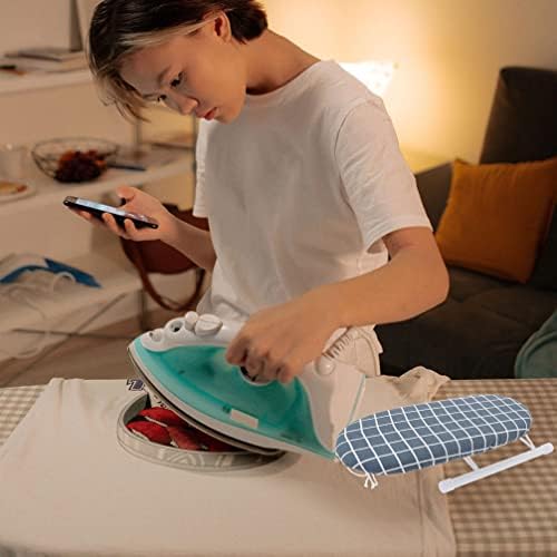 Homoyoyo 2pcs Foldable Ironing Board with Stool