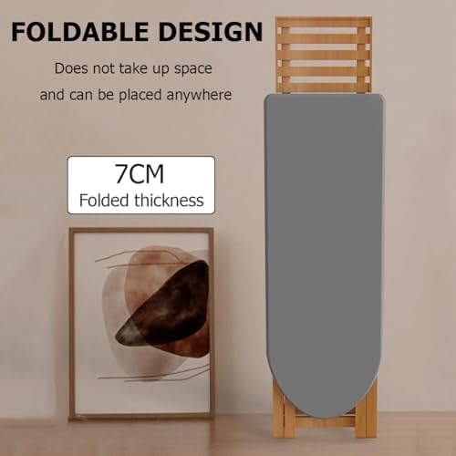 PA-DABAOO Ironing Board with Detachable Iron Rest