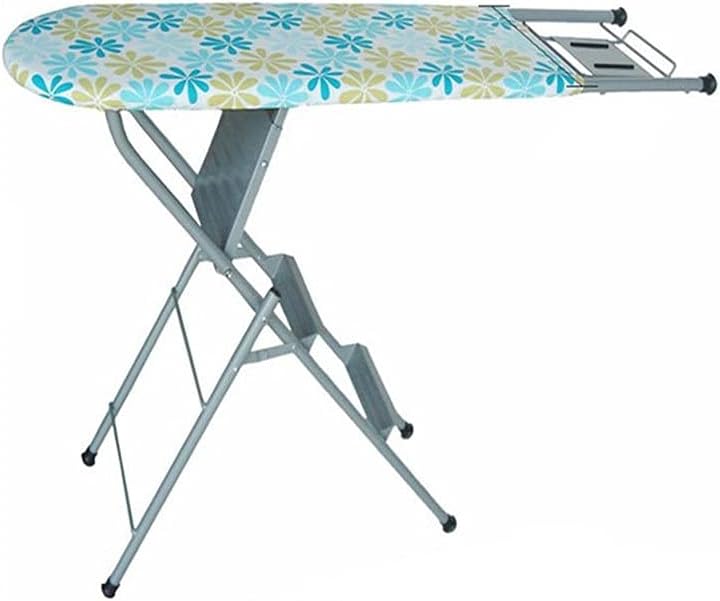 2-in-1 Foldable Ironing Board with Ladder and Telescopic Rack