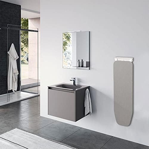 Wall-Mounted Ironing Board with 160 Swivel and Wire Holder
