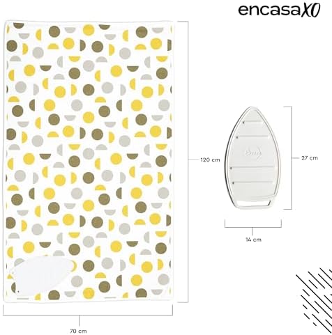 Encasa XO Large Ironing Mat with Silicone Rest