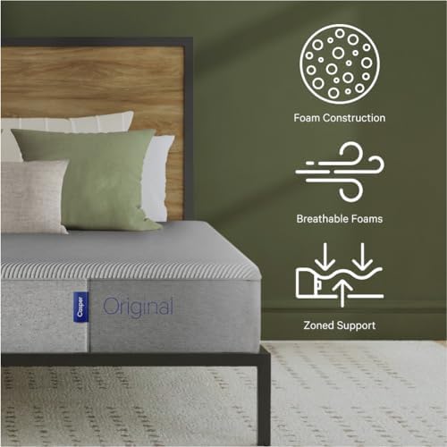 Casper Sleep Original Foam Queen Medium Firm Mattress