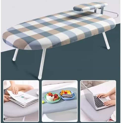 Folding Countertop Ironing Board with Removable Sleeve
