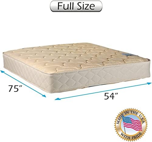 DS Solutions USA Chiro Premier Full Size Mattress with Protector